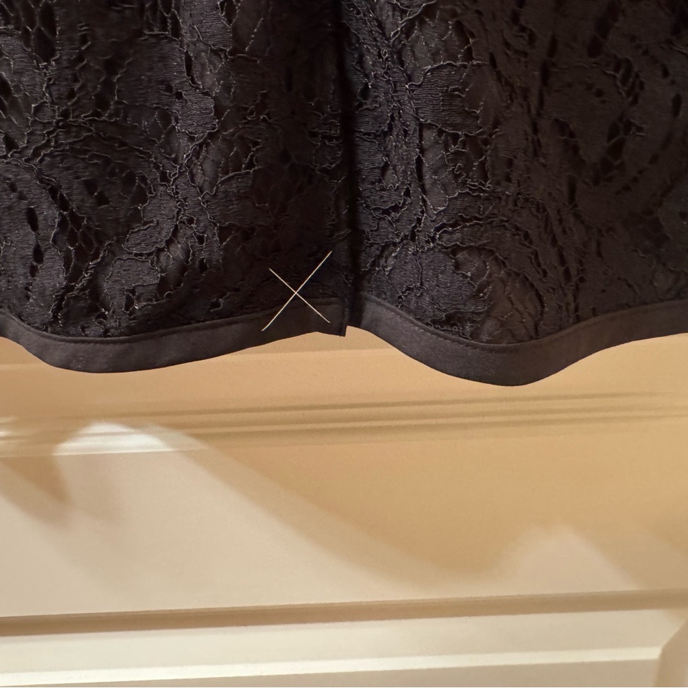 NWT Ann Taylor Elegant Two-Tone Black and Cream Lace Dress - Picture 7 of 16